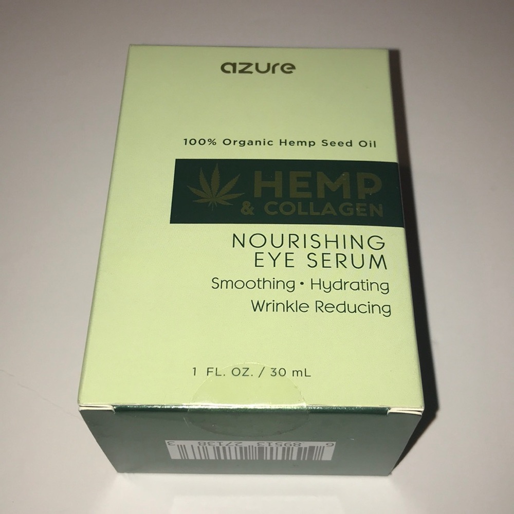 Azure Hemp Collagen Nourishing Eye Serum - Korean